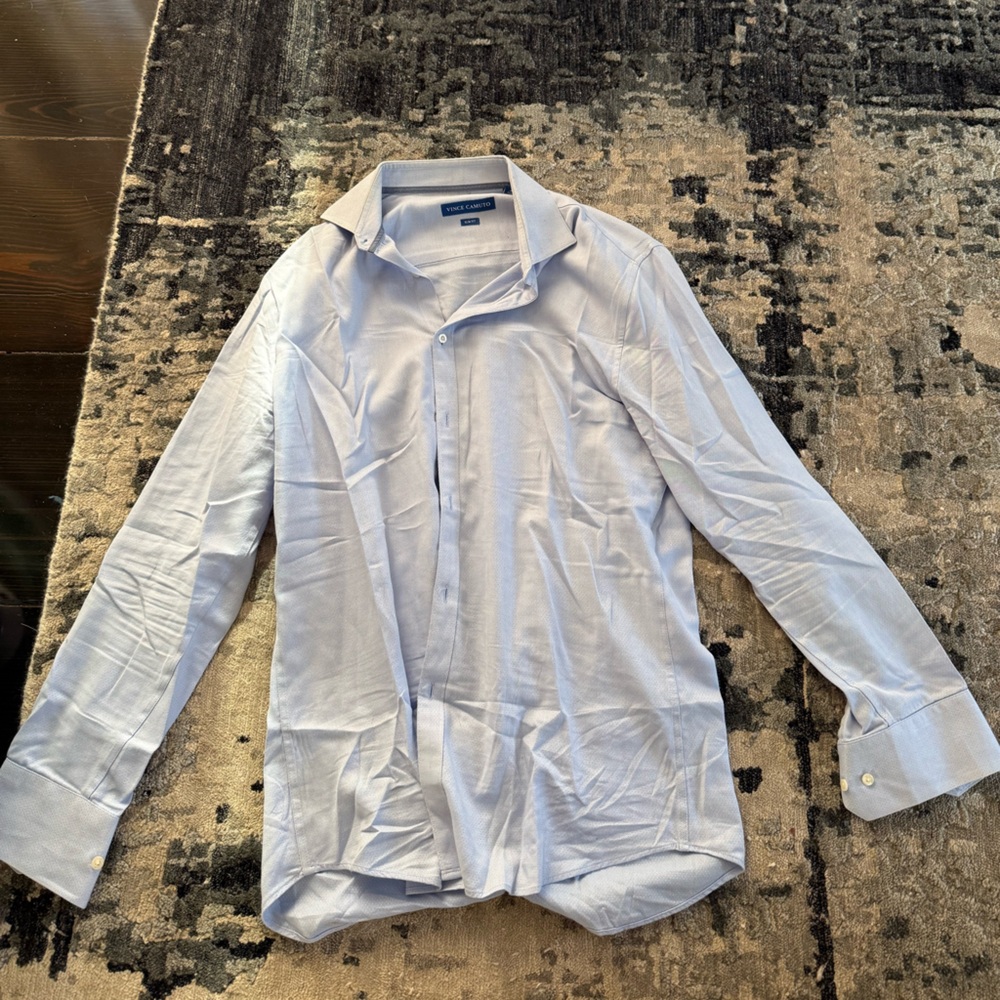 Vince Camuto Light Blue Men's Dress Shirt